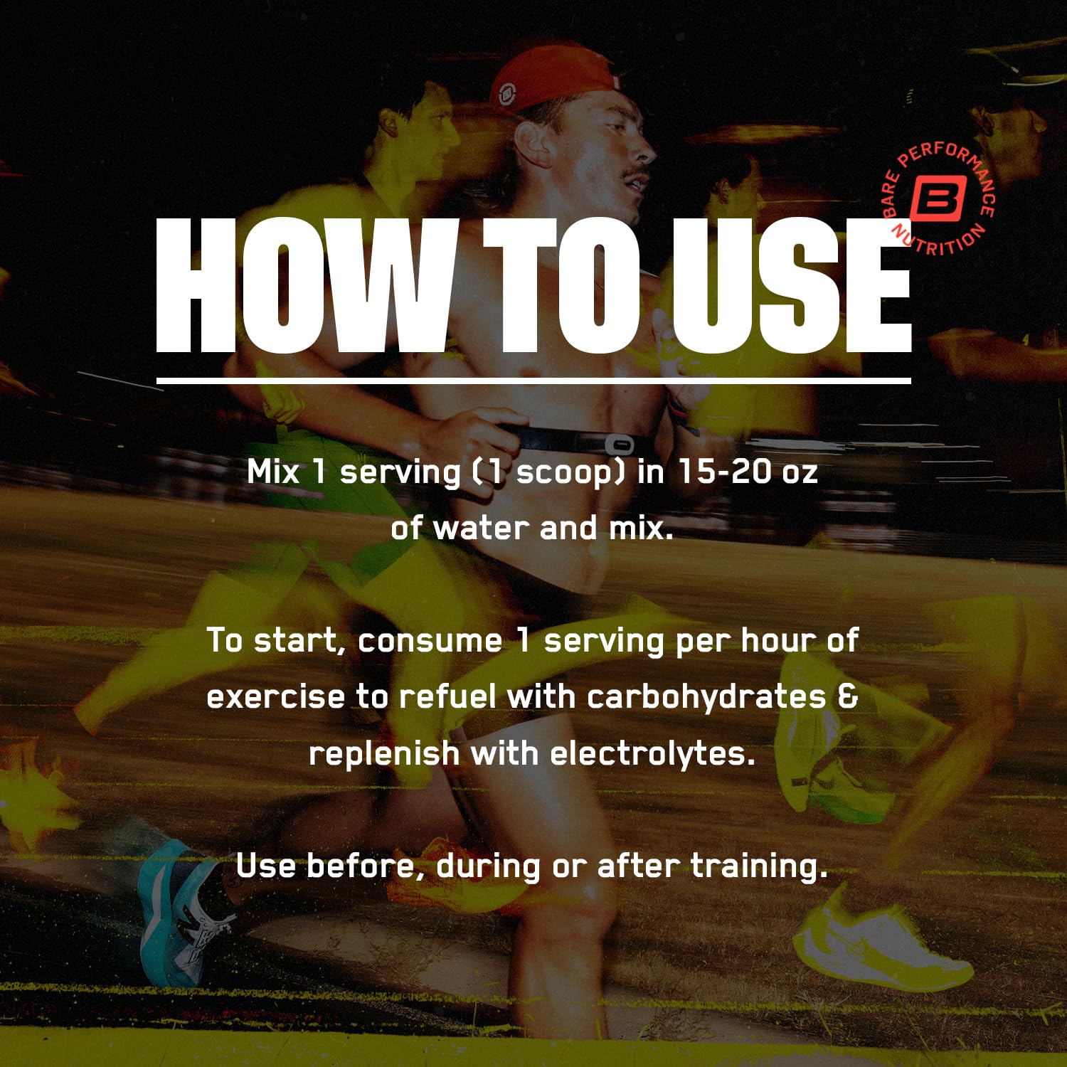 BARE PERFORMANCE NUTRITION, BPN G.1.M Go One More Sport, Endurance Training Fuel, Superior Carbohydrate & Electrolytes Powder Formula, Reduce Fatigue, Lemon Lime, 25 Servings BARE PERFORMANCE NUTRITION Au supplements