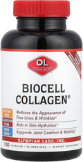Olympian Labs Biocell Collagen II 1500mg Supplement Capsules Non-GMO, Gluten-Free, Allergan-Free - Supports Skin & Joint Health and Cartilage Producing Cells