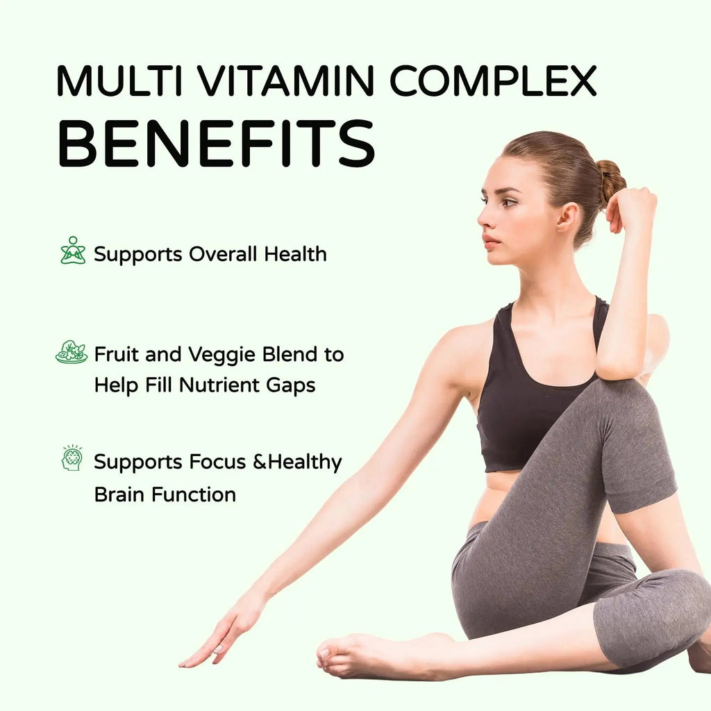 HERB PURE Multi Vitamin Complex Daily Multivitamin for Men and Women – 28 Essential Vitamins & Minerals with Active Vitamins, Superfood Blend, Alpha GPC HERB PURE Au supplements