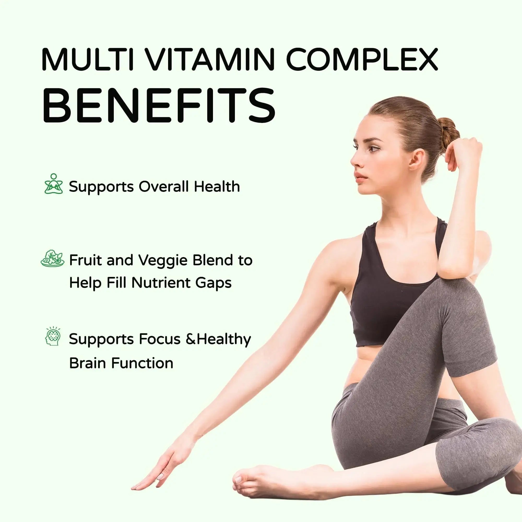 HERB PURE Multi Vitamin Complex Daily Multivitamin for Men and Women – 28 Essential Vitamins & Minerals with Active Vitamins, Superfood Blend, Alpha GPC HERB PURE Au supplements