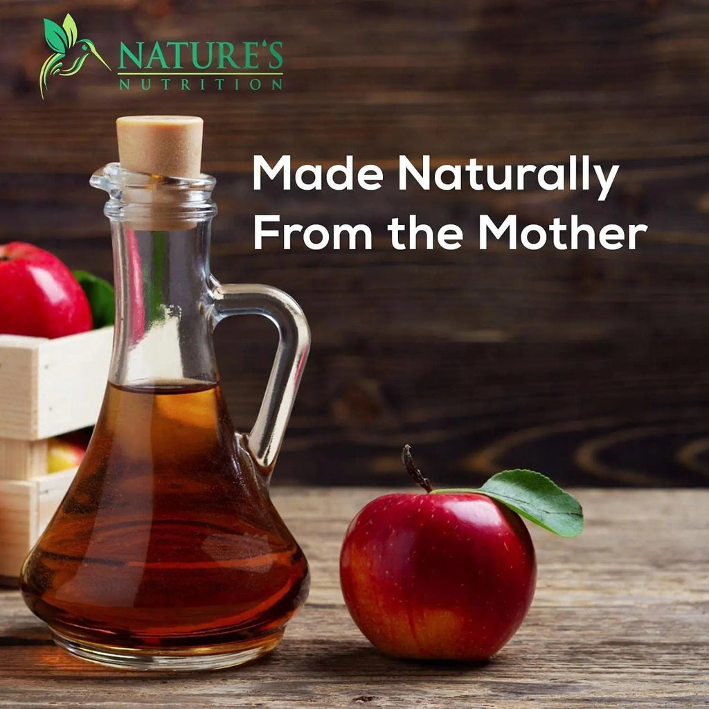 Nature's Nutrition Apple Vinegar Gummy for Weight Loss 1000mg - Vegan Apple Cider Vinegar Nature's Nutrition Au supplements