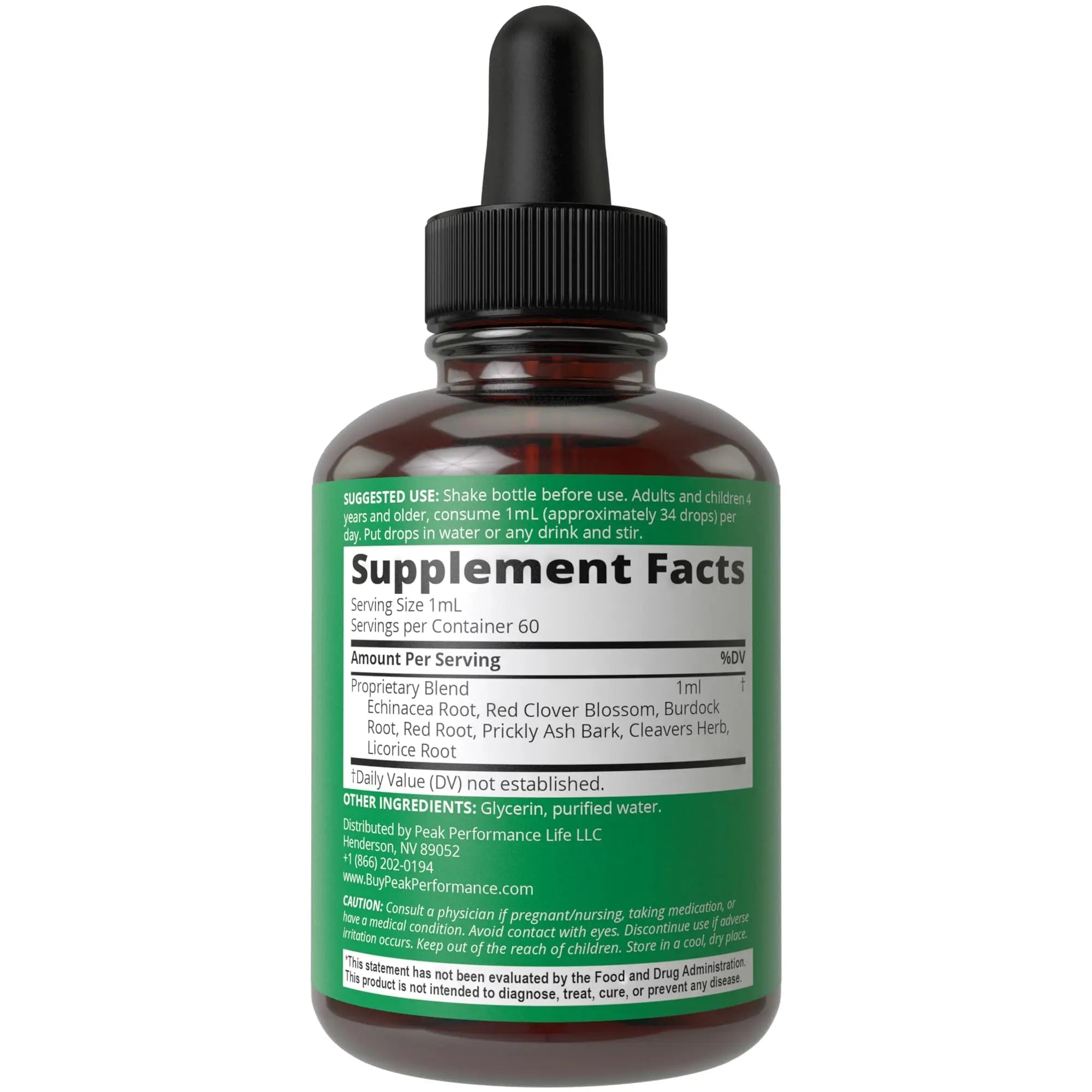 Lymphatic Drainage Drops. Sugar Free 7-in-1 Lymph Detox And Cleanse Support Peak Performance Au supplements