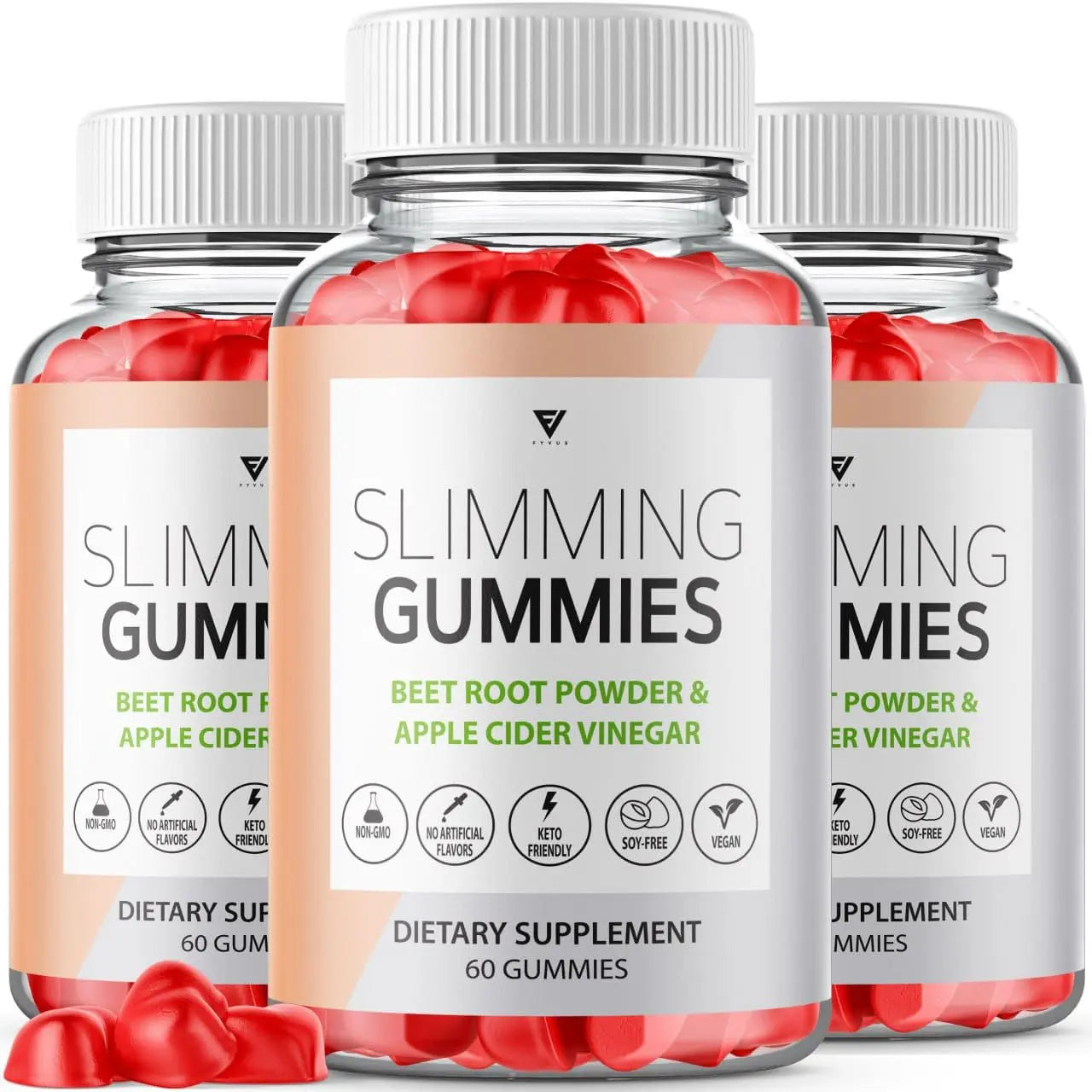 (3 Pack) Slimming Gummies It Works for Weight Loss with Apple Cider Vinegar Itworks Its Fyvus Au supplements
