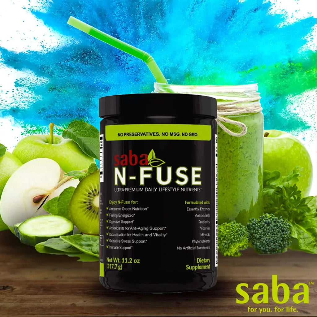 Saba N-Fuse-Whole Food Daily Nutrition,-Phytonutrients, Pre and Probiotics, Enzymes Saba Au supplements