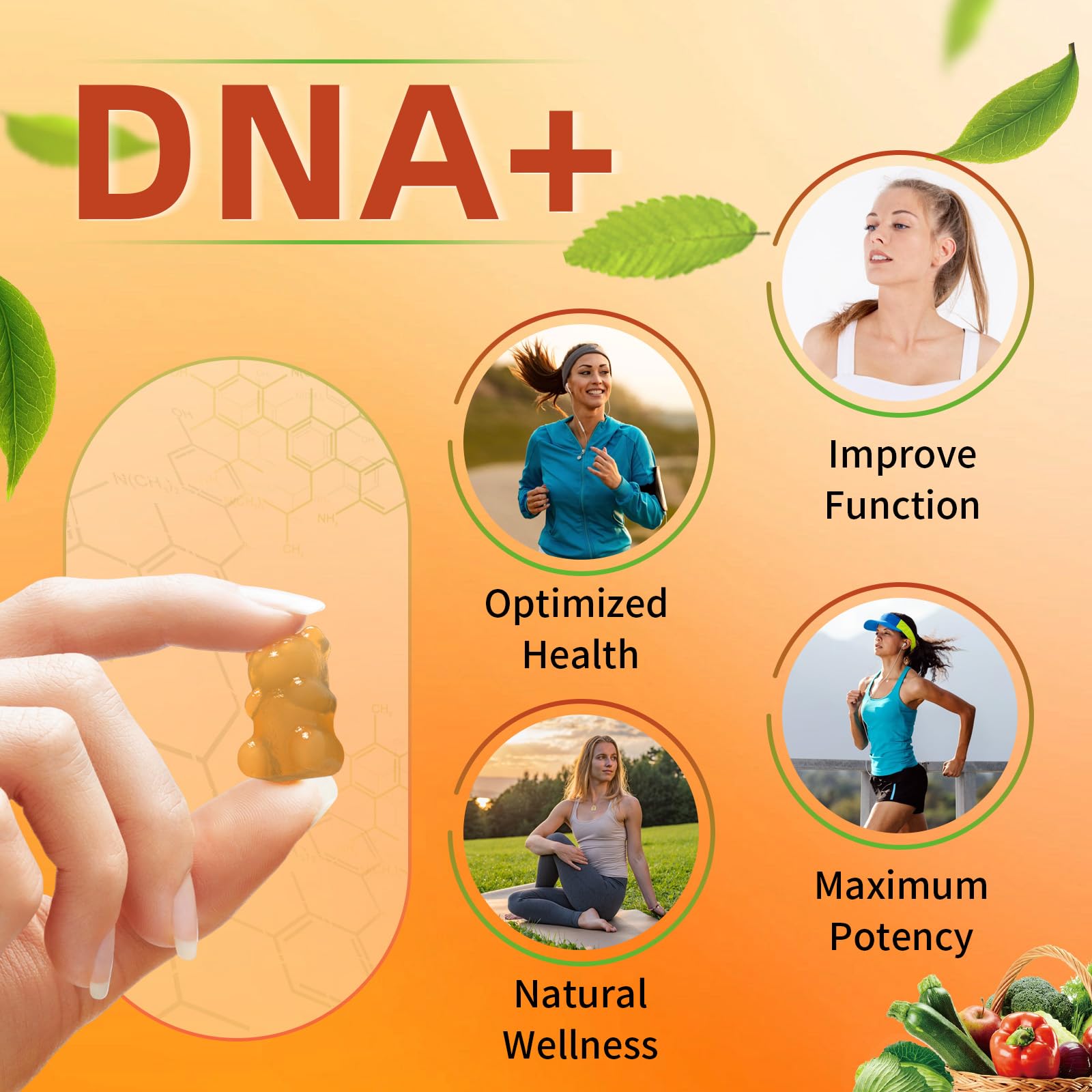 NAD+ Gummies NAD Resveratrol Supplement : NAD Supplements for Women Aging Defense Absorption Than Nicotinamide Riboside Boost Vitamin B3 D3 Sodium Zinc Support Cellular Health Energy and DNA Repair HEALOADING Au supplements