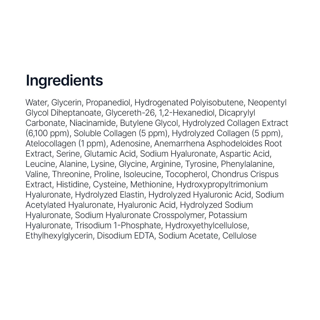 SUNGBOON EDITOR Deep Collagen Serum | 5% Volufiline + 58% Low Molecular Collagen