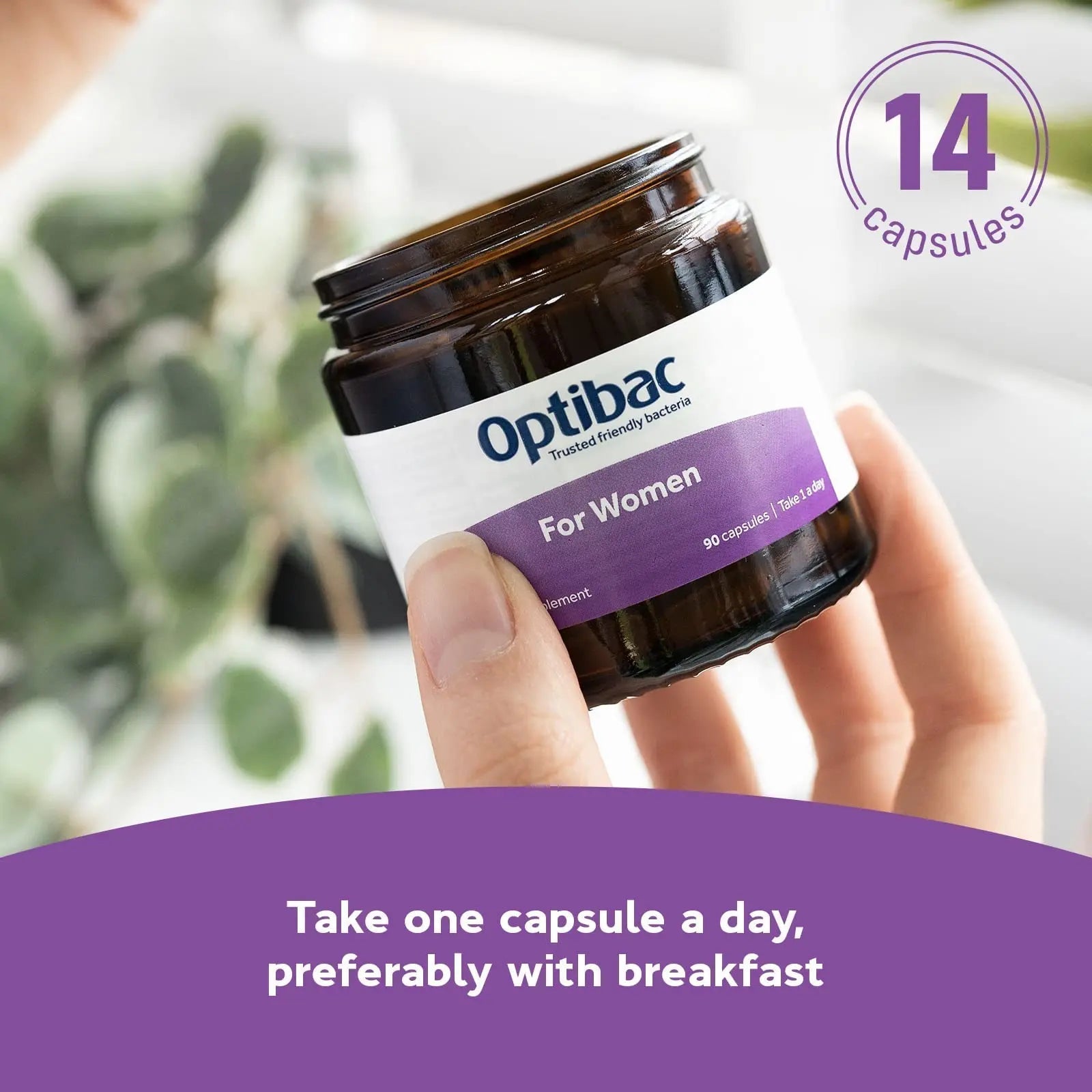 Optibac Probiotics for Women - Vegan Probiotic to Support Vagina Flora and Urinary Tract Health - 14 Capsules Optibac Probiotics Au supplements