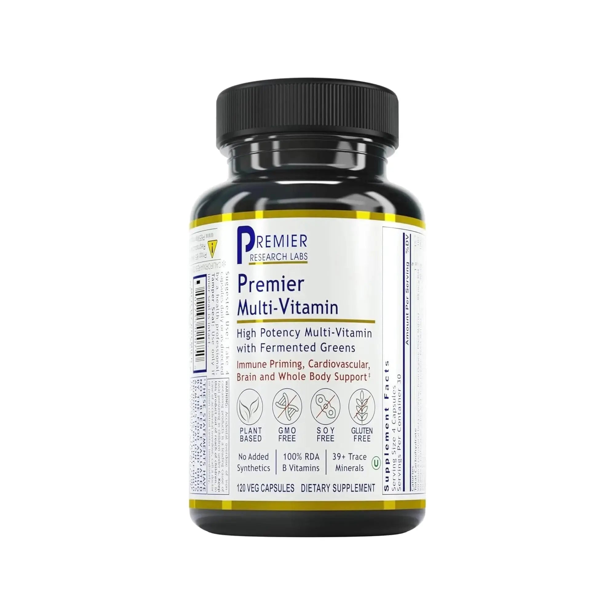 Premier Research Labs Multi-Vitamin - Immune, Brain & Heart Support | with Prebiotics and Postbiotics | Vegan Capsules for Men & Women Premier Research Labs Au supplements