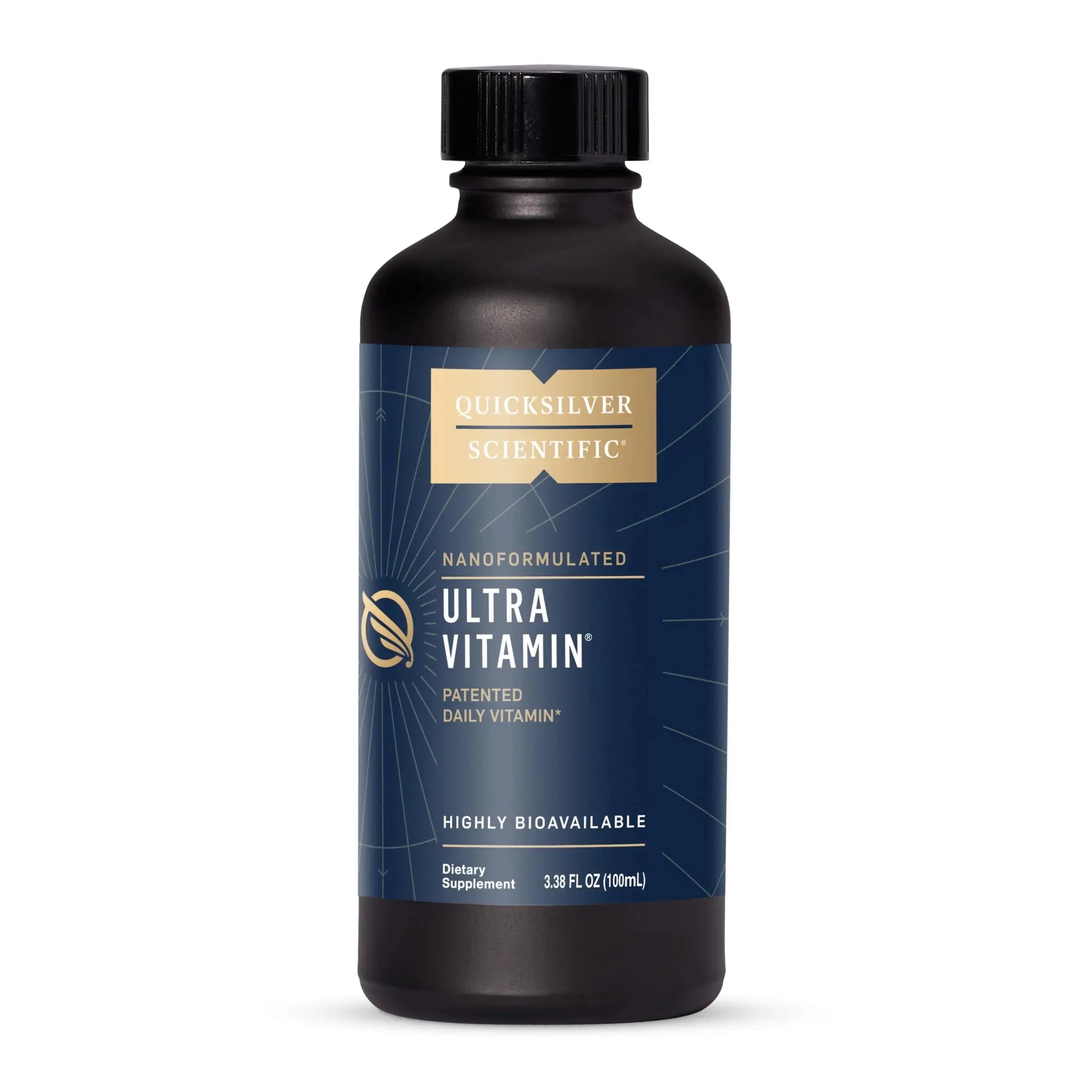 Quicksilver Scientific Liposomal Ultra Vitamin - Liquid Multivitamin & Antioxidant Supplement for Energy, Liver Health & Brain Support Quicksilver Scientific Au supplements