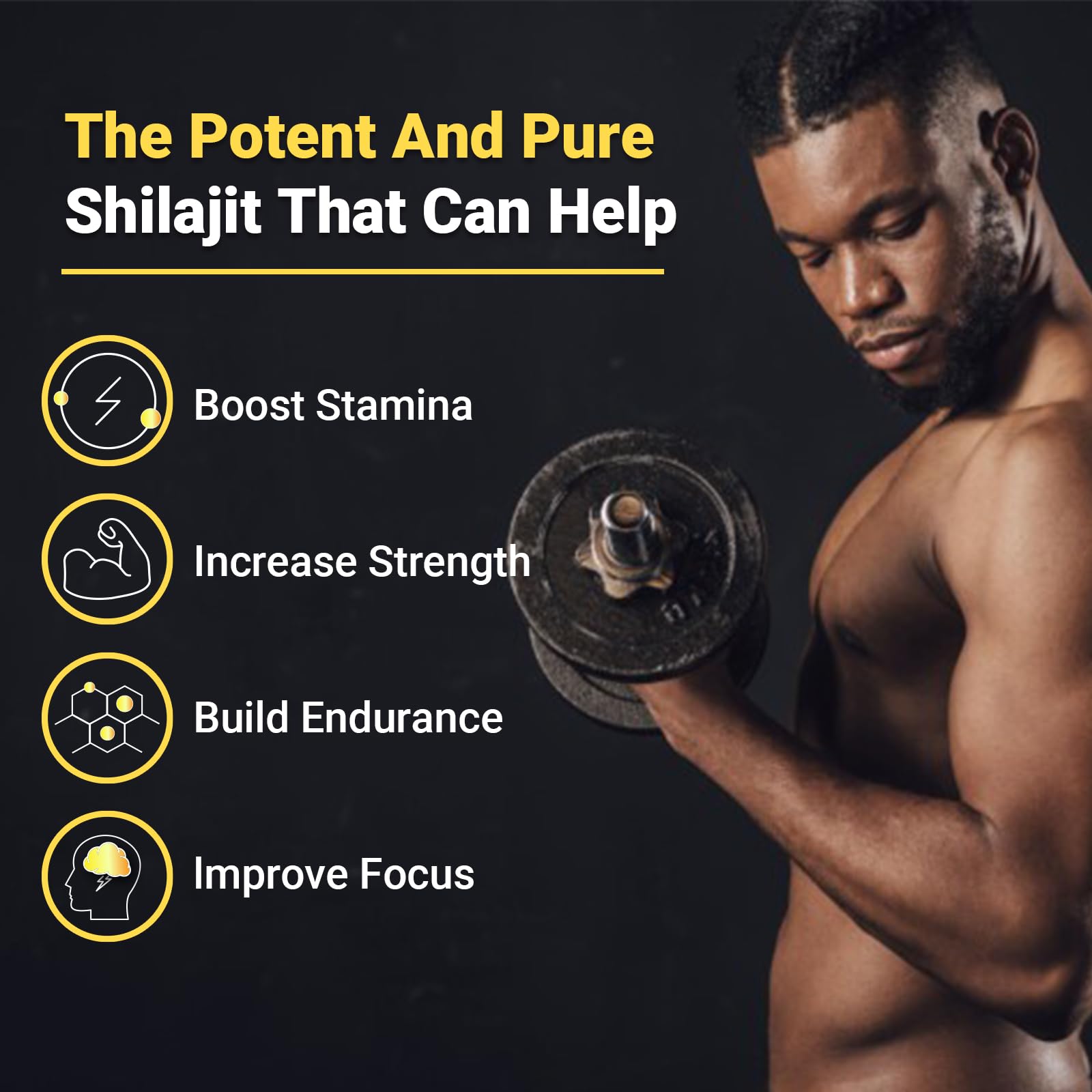 Himalayan9 Shilajit Gummies with Ashwagandha & Gokshura | 85+ Trace Minerals & Fulvic Acid | Organic, Non-GMO Micronutrient Supplement