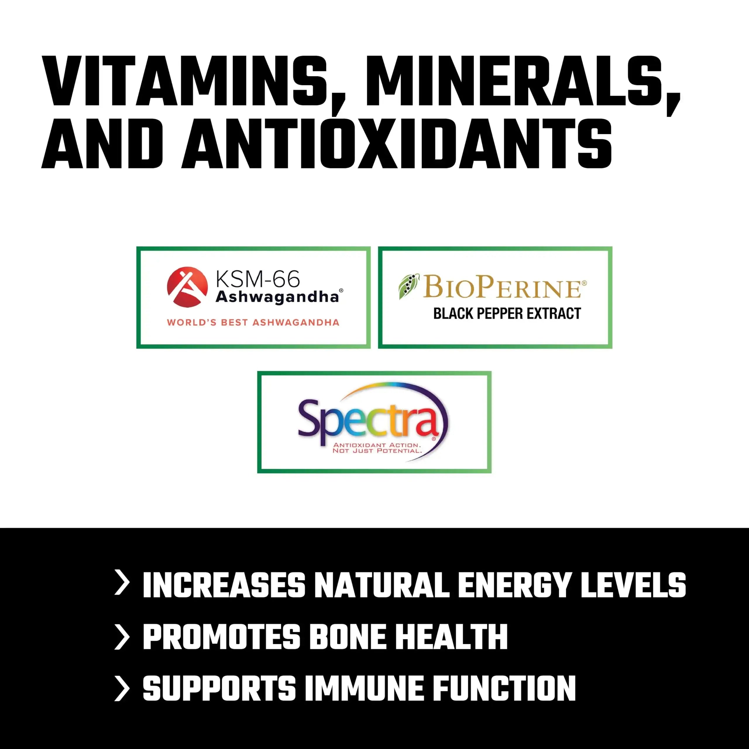 Axe & Sledge Multi Plus Multivitamin | 24 Bioavailable Vitamins & Minerals, Ashwagandha | Multivitamin for Women and Men Axe & Sledge Au supplements