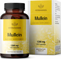 HERBAMAMA Mullein Leaf Capsules Respiratory Health - Organic Mullein Leaf Extract HERBAMAMA Au supplements