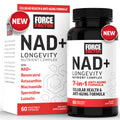 FORCE FACTOR NAD+ (NMN or Nicotinamide Riboside Alternative) with Resveratrol, Astaxanthin, Spermidine & Luteolin Complex, NAD to Support Cellular Health & Healthy Aging, 60 Capsules Force Factor Au supplements