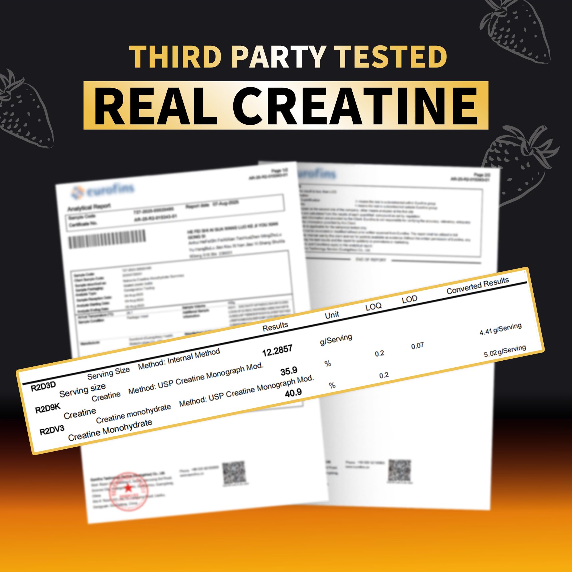 Nutravita NSF Certified Creatine Gummy - Creatine Monohydrate Gummies for Men & Women-5g of Creatine Monohydrate per Serving - Sugar Free,