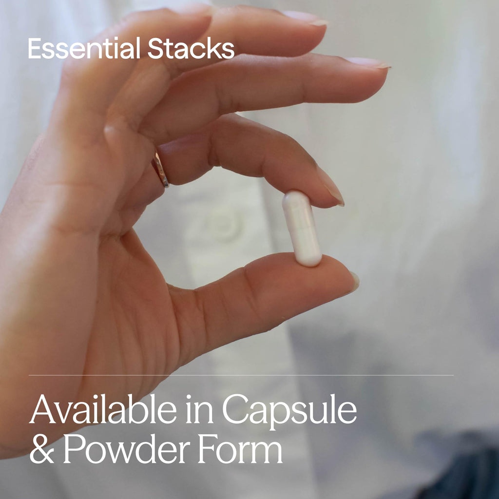 Essential Stacks Gut L-Glutamine Powder - Exclusively Made in USA - Pure L Glutamine Powder for Gut Health (100 Servings, Unflavored)