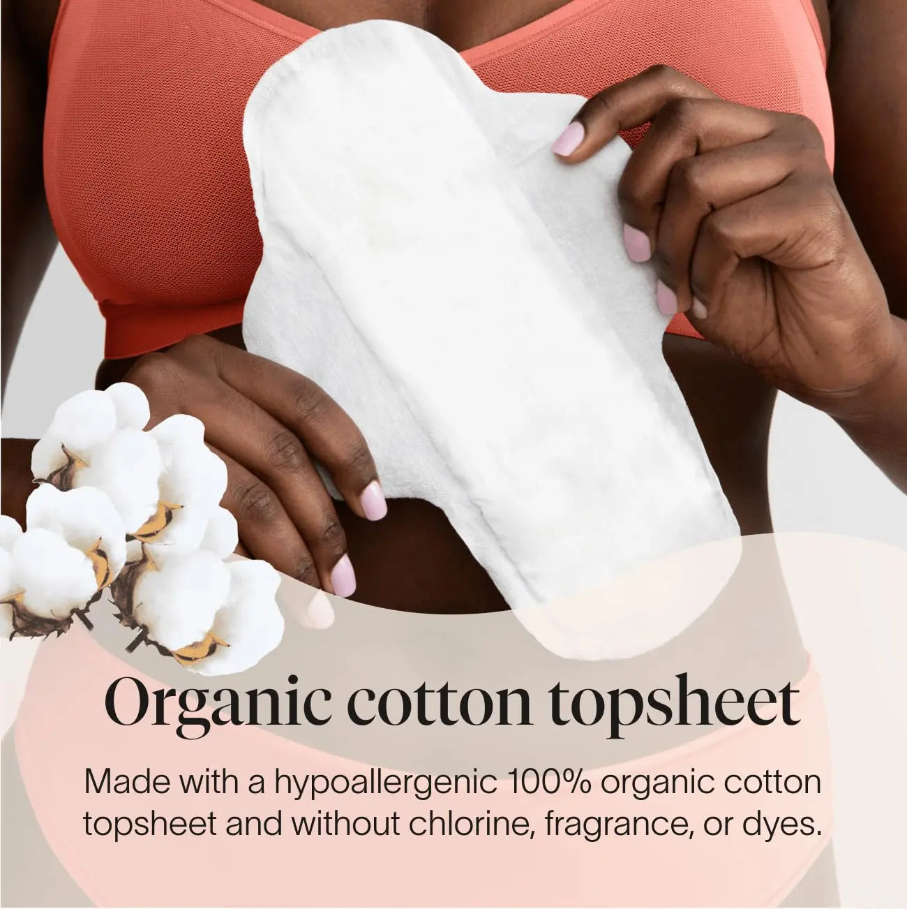 Cora Organic Pads | Ultra Thin Period Pads with Wings | Overnight Absorbency Cora Au supplements