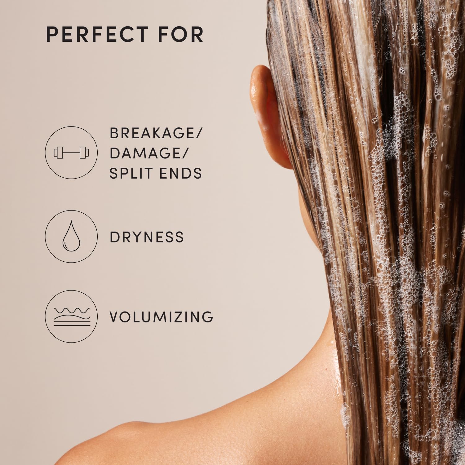 OUAI Fine Hair Shampoo - Volumizing Shampoo for Fine, Flat Strands - Made with Biotin, Keratin & Chia Seed Oil - Strengthens, Nourishes & Thickens - Color-Safe & Sulfate Free Hair Care (10 Fl oz) OUAI Au supplements