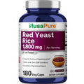 NusaPure Red Yeast Rice 1800mg 180 Veggie Capsules (Non-GMO, Vegan) NusaPure Au supplements