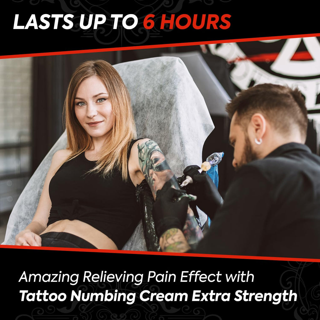 tuiwaro Numbing Cream Extra Strength: Relief Long Lasting & Fast-Absorbing with Emu Oil and Arnica — Non-Greasy 50 mL
