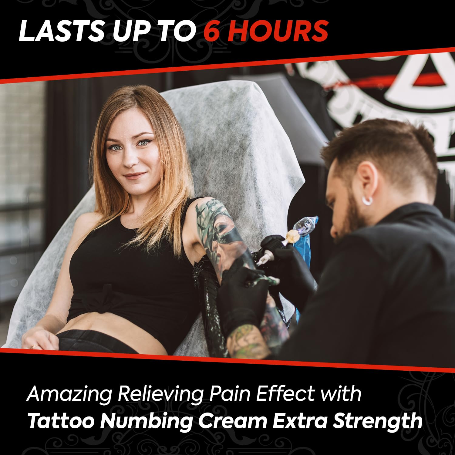 tuiwaro Numbing Cream Extra Strength: Relief Long Lasting & Fast-Absorbing with Emu Oil and Arnica — Non-Greasy 50 mL