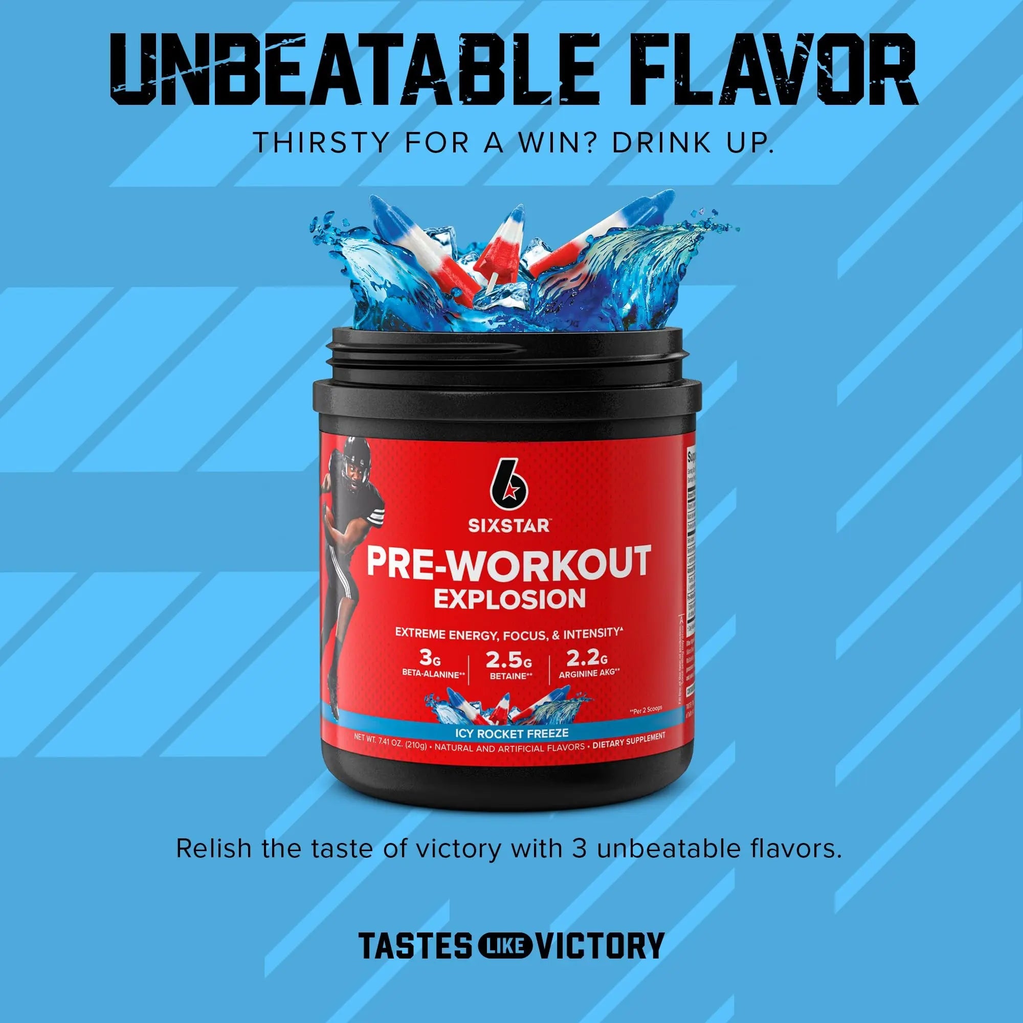 Six Star Pre Workout PreWorkout Explosion | Pre Workout Powder for Men & Women Six Star Au supplements