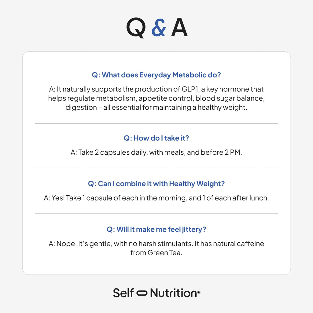 SELF NUTRITION Natural Supplement for Women – Third-Party Tested - Metabolism & Appetite Support with Berberine, Green Tea, Cinnamon & Resveratrol