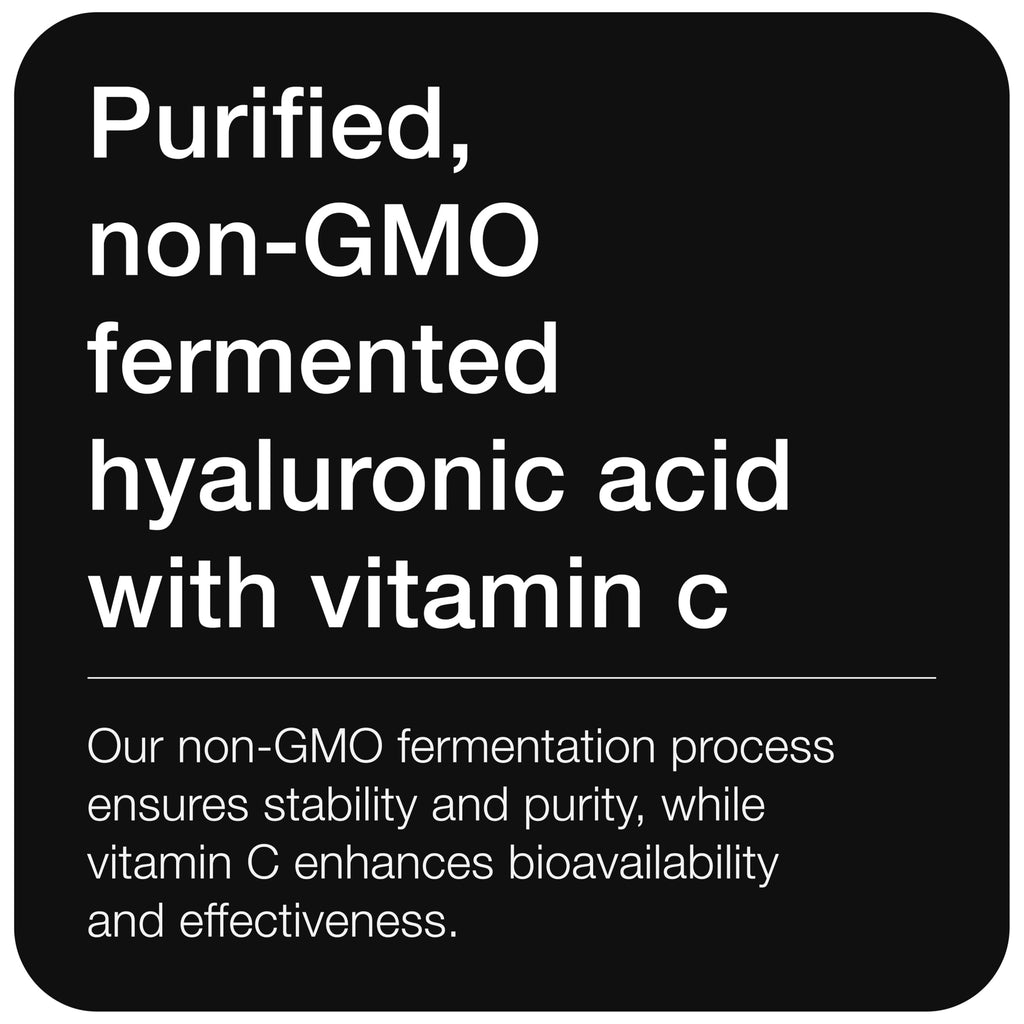 Toniiq Hyaluronic Acid Supplements – Lab Tested 95% Ultra High Purity – Fermented and Bioavailable with Vitamin C – Third Party Lab Tested – 180 Capsules Toniiq Au supplements