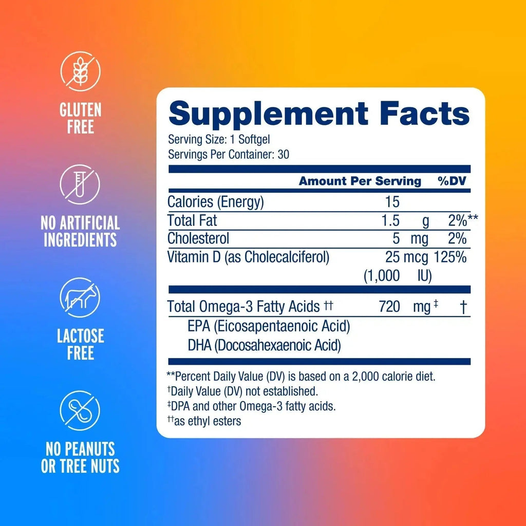 Oceanblue Omega-3 Bundle – 2100 Triple Strength 180ct + Essentials Everyday Omega Minis 60ct – High-Potency EPA, DHA, DPA with Vitamin D3 – Orange Flavor Oceanblue Au supplements