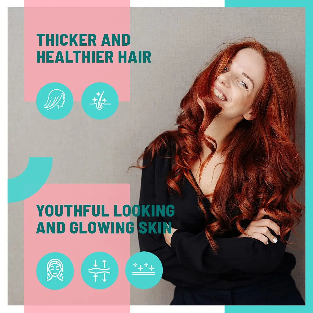 Advanced Collagen Generator with Vitamin C, BIOSIL Supplement for Women - Supports Healthy Hair BioSil Au supplements