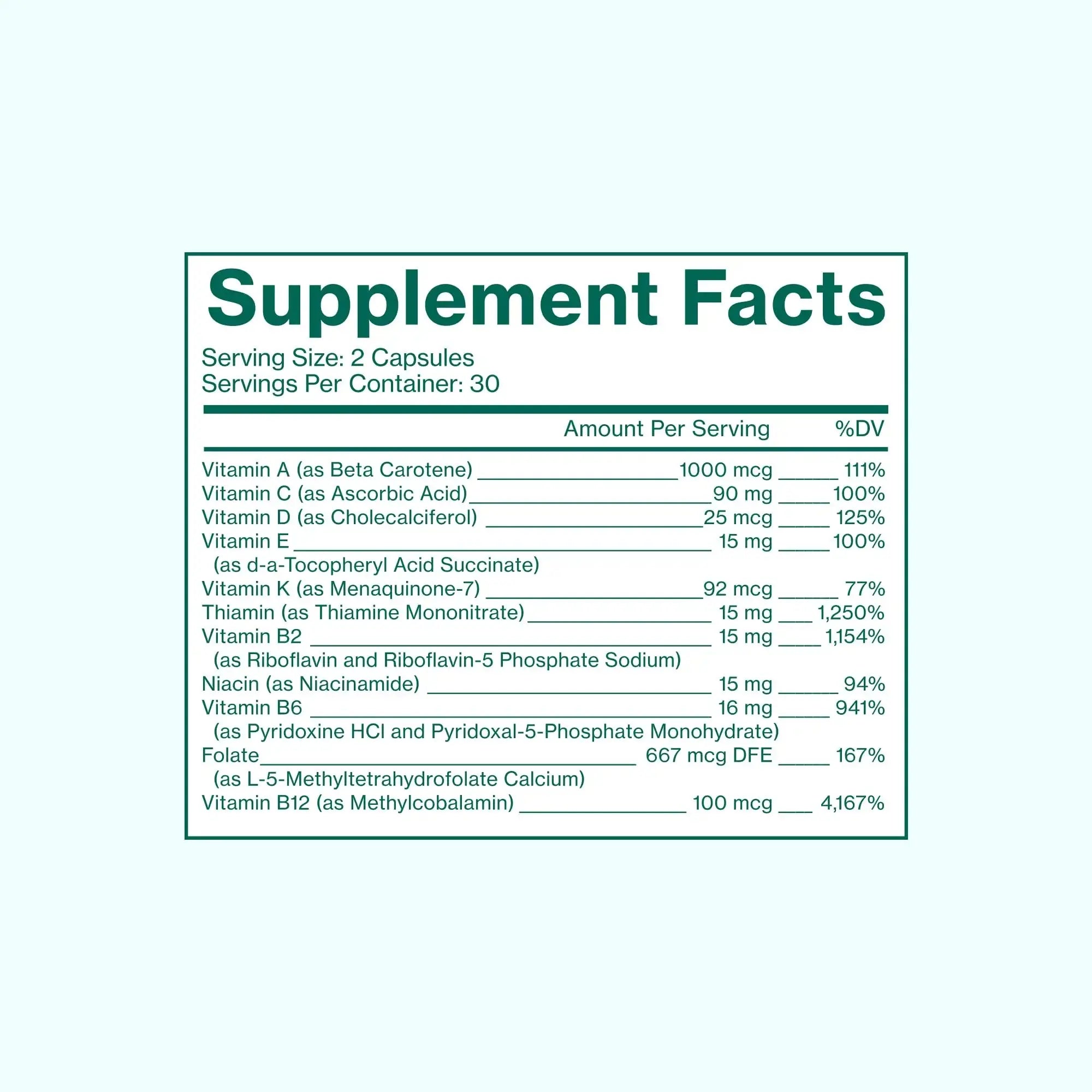 Love Wellness Daily Love Multivitamin & Big Brain Probiotics | Mind and Body Duo | Womens Vitamin and Probitoic Love Wellness Au supplements