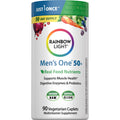 Rainbow Light Mens Multivitamin One + for 50 Plus | 90 Caplets | Supports Muscle Health | with Vitamins C, D, and Zinc Rainbow Light Au supplements
