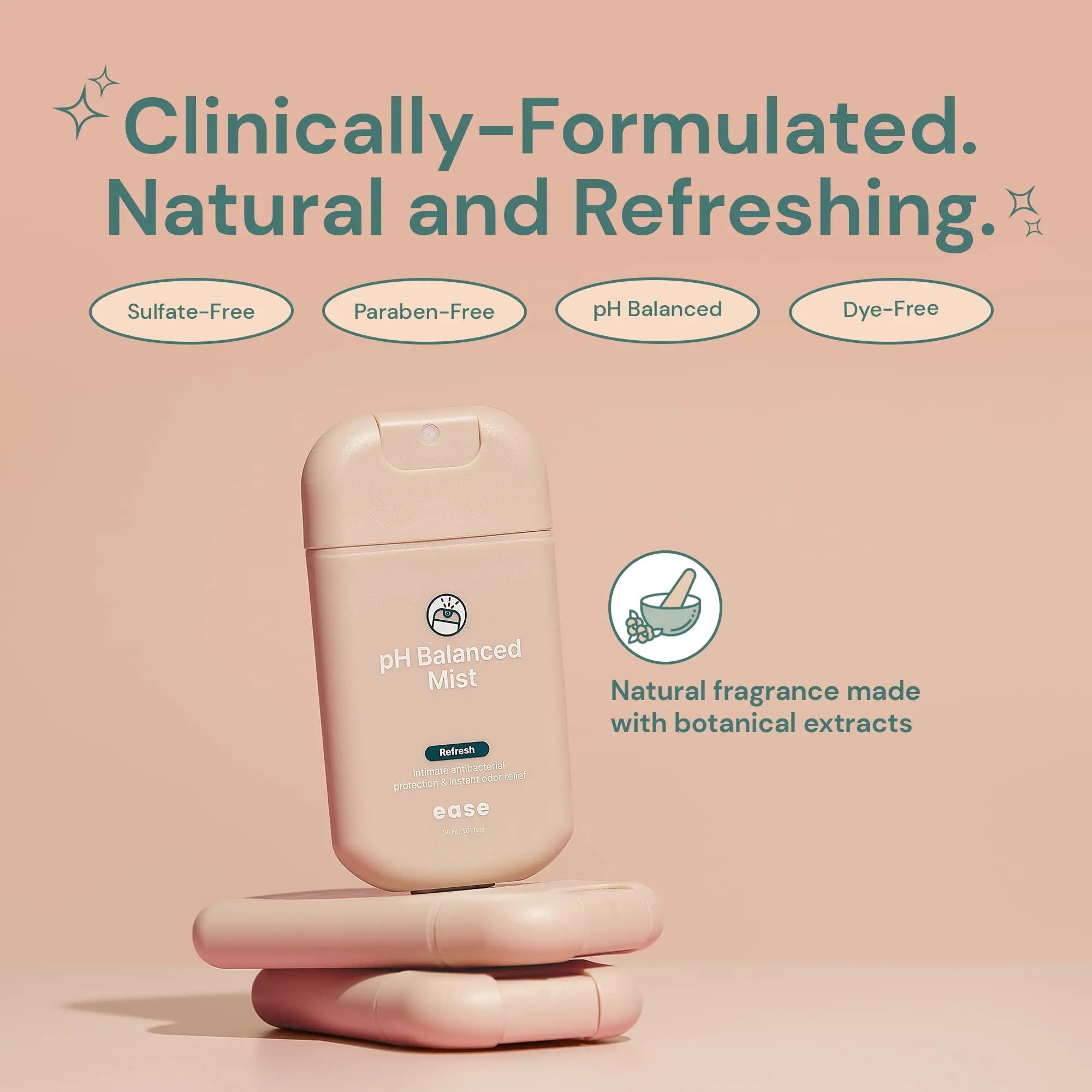 Ease Intimate Soothing pH-Balanced Mist for Feminine Itching and Discomfort Relief Ease Au supplements