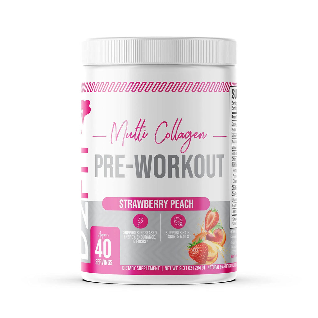 D2Fit (by Jessica Bass Women’s Pre Workout Multi Collagen (2.5g) + Biotin (150mcg) D2Fit Au supplements