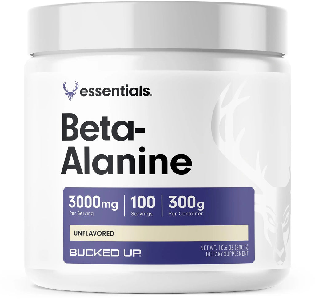 Bucked Up Beta Alanine 300mg Powder, Non-GMO, Gluten-Free, Unflavored (100 Servings) Bucked Up Au supplements