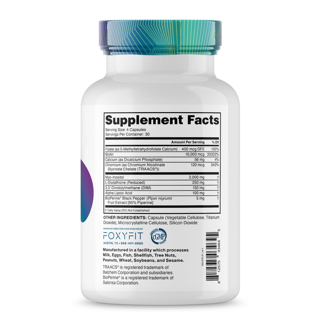 Essential Balance Hormonal Support and Vitamin Supplement for Women by Foxy Fit – Antioxidant, Healthy Skin & Hair for Daily Use* (30 Servings) FoxyFit Au supplements