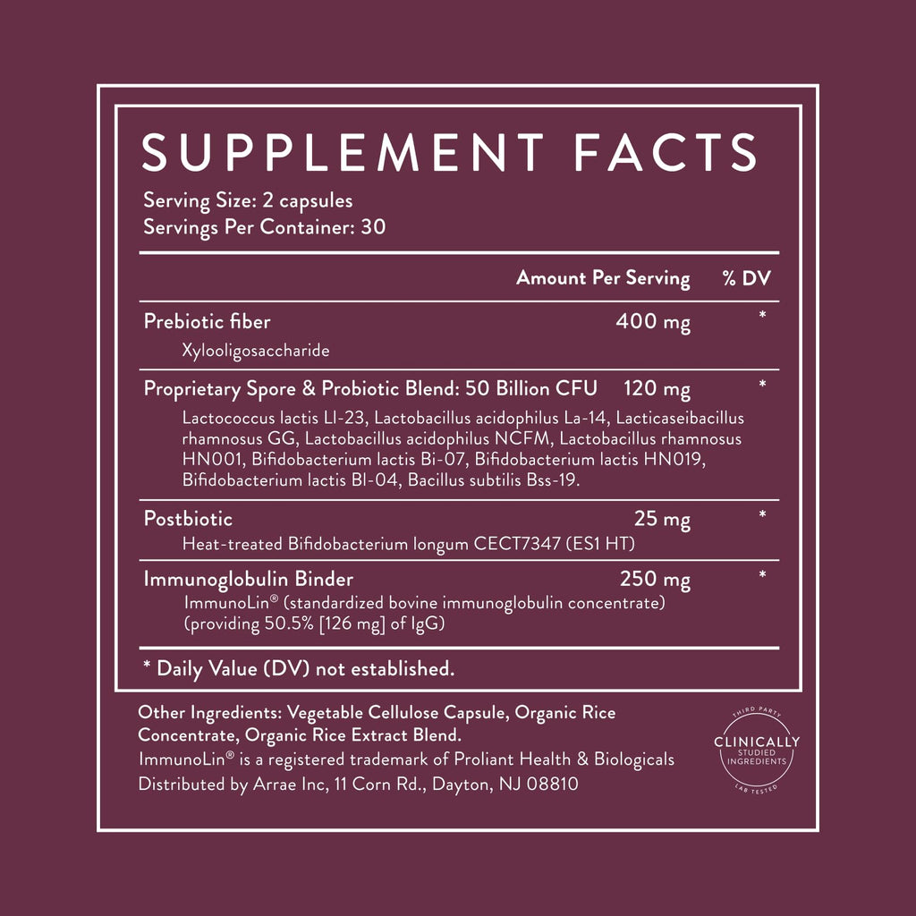 Arrae Tribiotic, Probiotics for Women, Support for Vaginal pH Balance, Gut, Immune, and Feminine Health, Prebiotics,