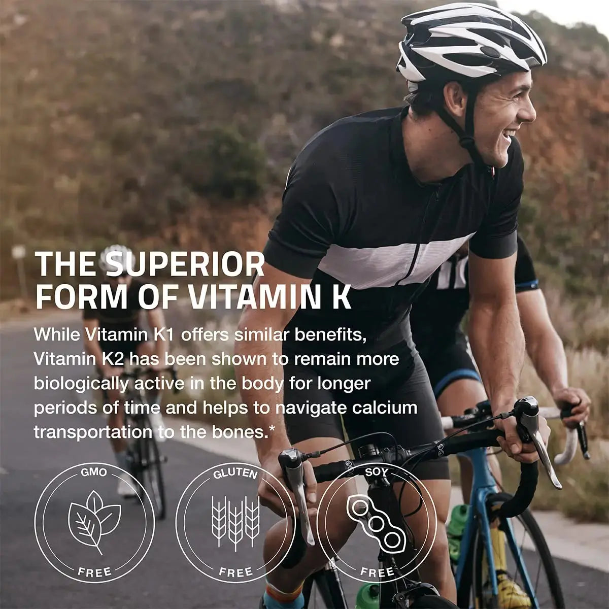 Bronson Vitamin K2 as MK-7 Menaquinone 100 mcg Non-GMO, 250 Capsules Bronson Au supplements