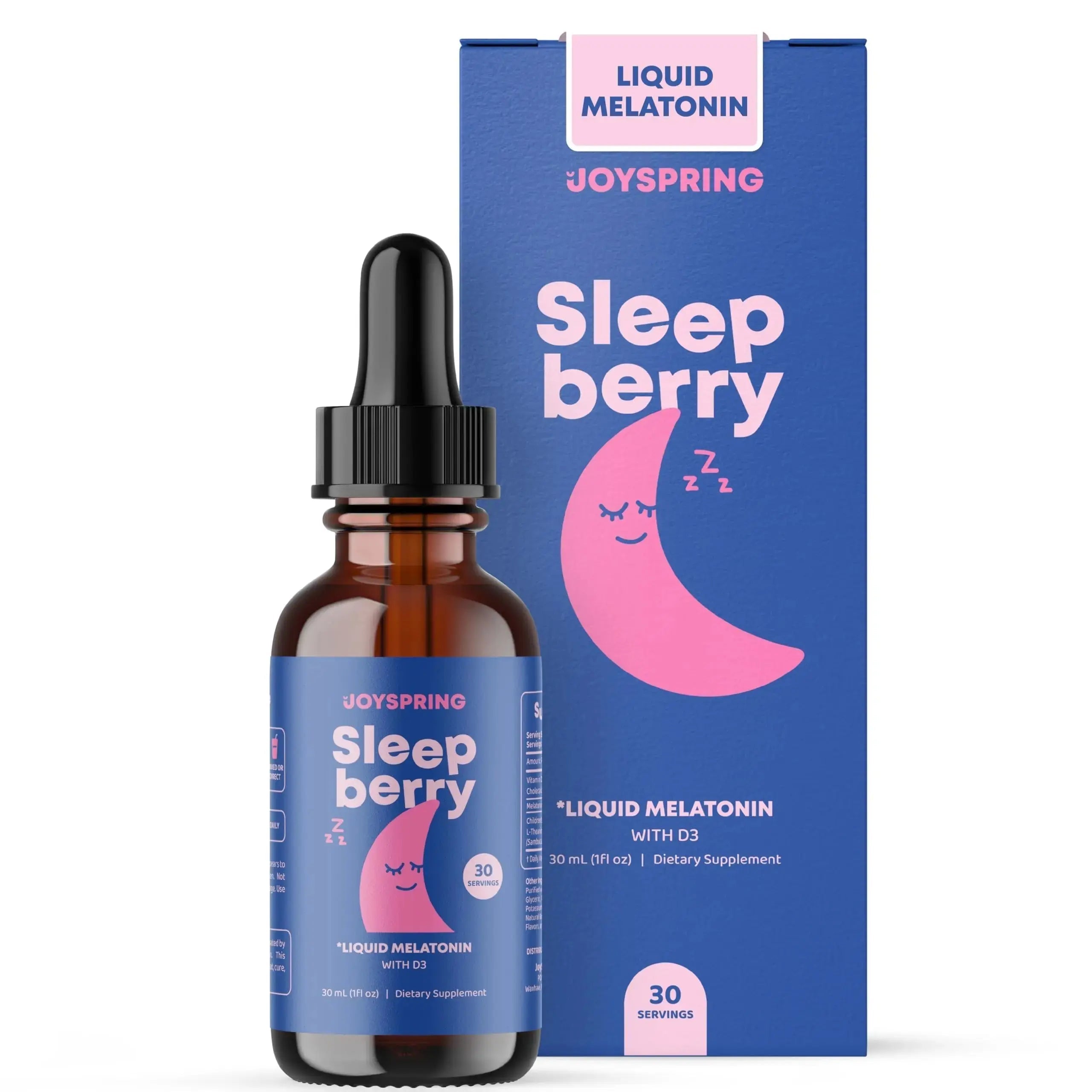 JoySpring Multivitamin & SleepBerry Bundle | Kids Vitamins & Minerals Naturally Sourced, Non-GMO, Non-Alcoholic Liquid Formula, Immunity Health Support | JoySpring Au supplements