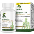 Probiotics for Women & Men, 200 Billion CFU 12 Strains with 3 Organic Prebiotics and Probiotics for Digestive Health Gut, Immune, Bloating & Gas, Energy, Overall Health, Shelf Stable - 2 Month Supply Cfuful Au supplements