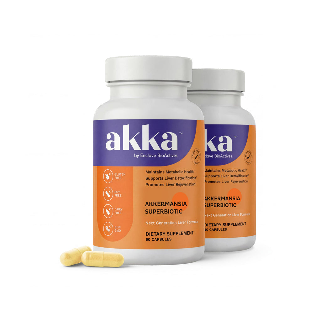 Akkermansia Probiotic Liver Cleanse Detox & Repair - Liver Health Supplement for Energy, Digestion & Metabolism with Akkermansia Muciniphila (AKKA Superbiotics),