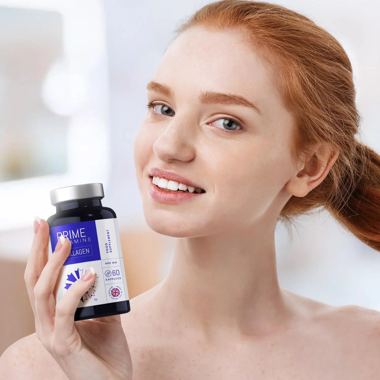 Marine Collagen 400mg | Hydrolysed Collagen Supplements for Women & Men PRIME VITAMINS Au supplements