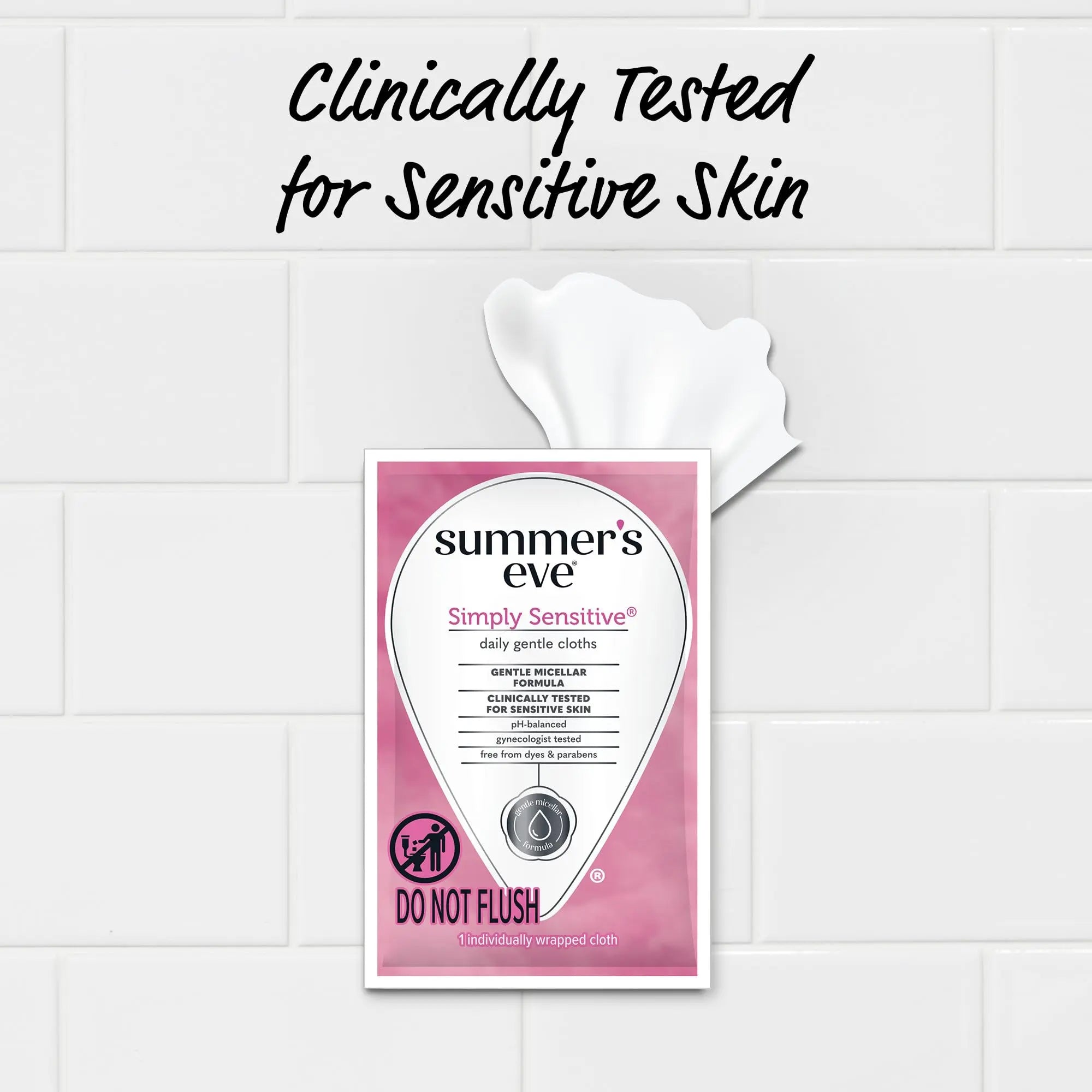Summer's Eve Feminine Wipes, Simply Sensitive, 5 Count Trial & Travel Size, 24 Pack Summer's Eve Au supplements