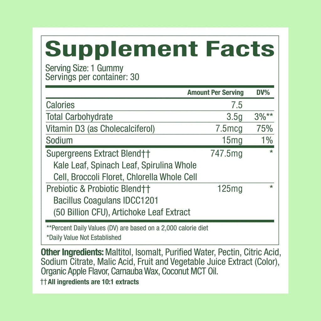 WonderGreens Kids Super Veggie Gummies – Sugar-Free, Allergen-Free Multivitamin for Picky Eaters with Probiotics Plant People Au supplements