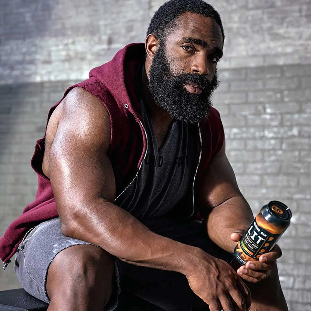 BEYOND RAW LIT On The Go | Ready to Drink Cans | Contains Caffeine, L-Citrulline, Beta-Alanine, and Nitric Oxide | Jolly Rancher Watermelon | 12 Count BEYOND RAW Au supplements