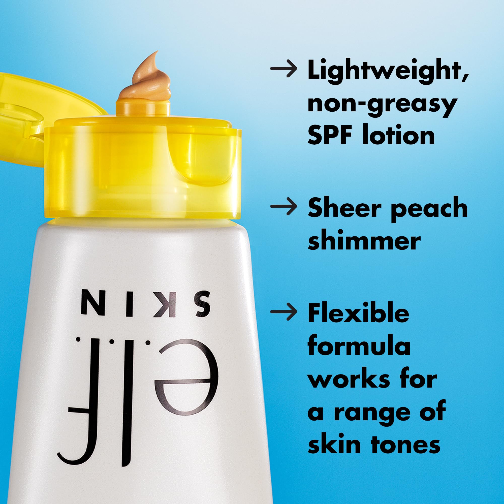 e.l.f. SKIN Suntouchable Whoa Glow SPF 30, Sunscreen & Makeup Primer For A Glowy Finish