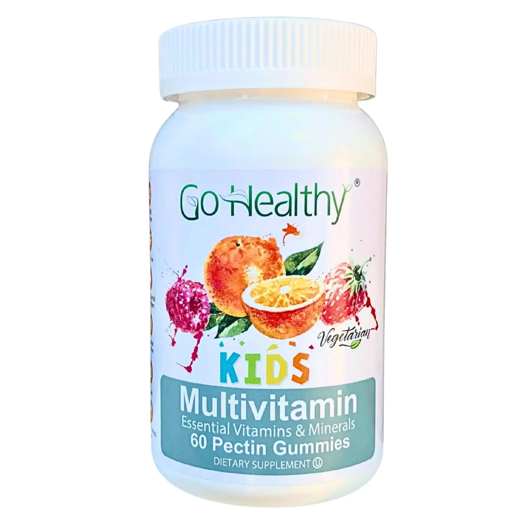 Go Healthy Kids Multivitamin Gummies, Immune Support, Kids Vitamin Gummies, Kosher Kid Vitamin, Halal Go Healthy Natural Au supplements