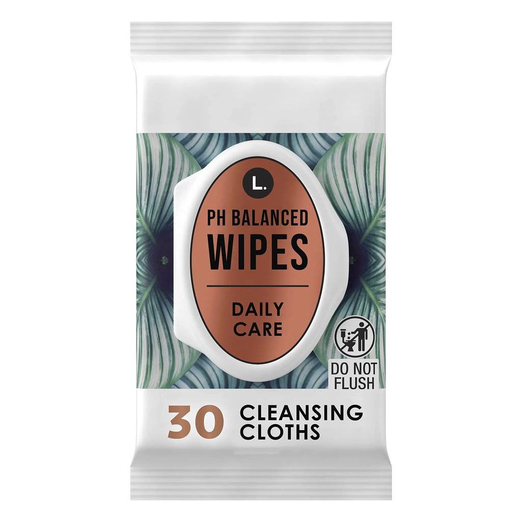 L. pH Balanced Wipes - Fragrance Free, 30 ct L. Au supplements