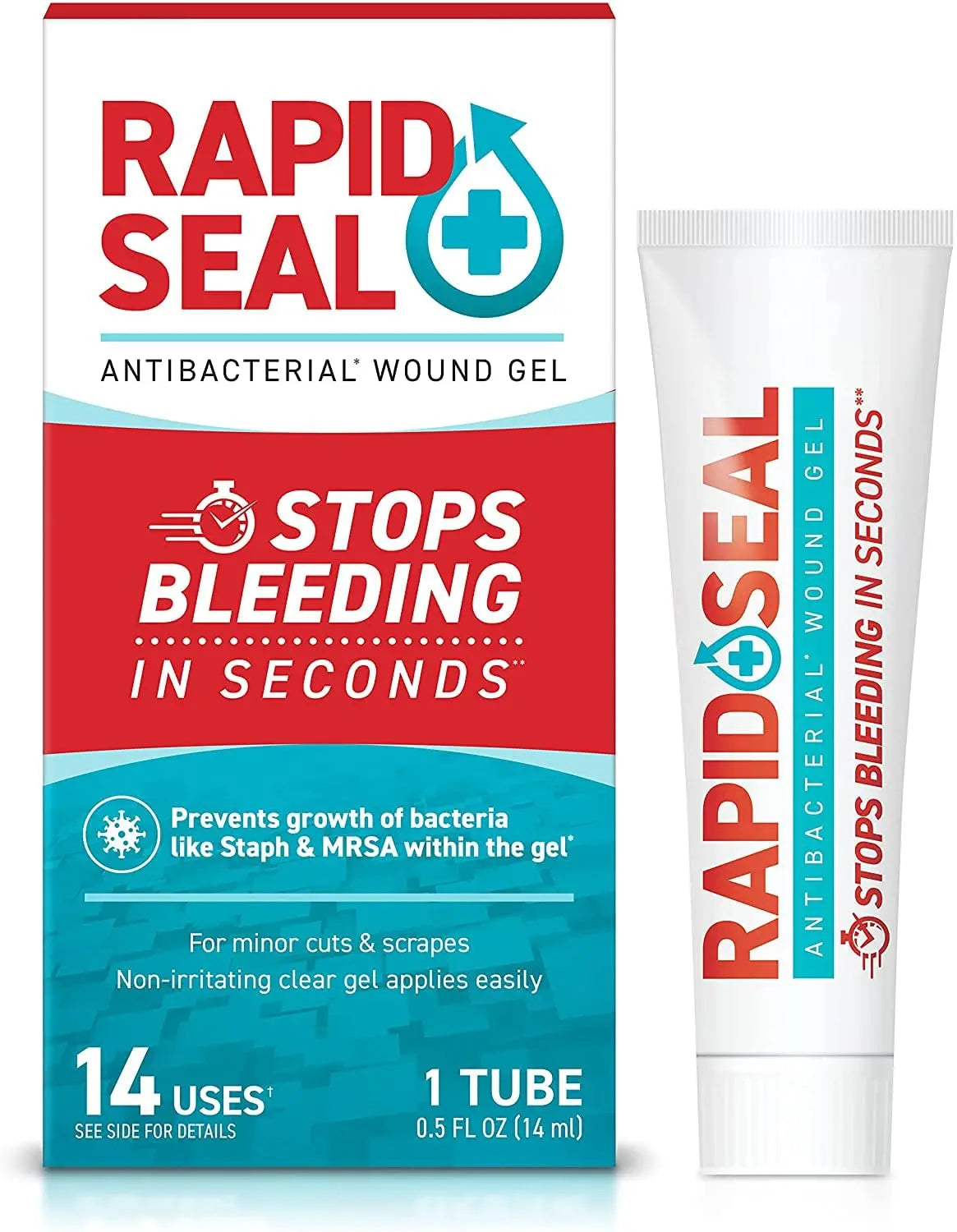 Rapid-Seal Wound Gel (1 Count) | Stops Bleeding in Seconds, Ideal for Cuts Rapid-Seal Au supplements