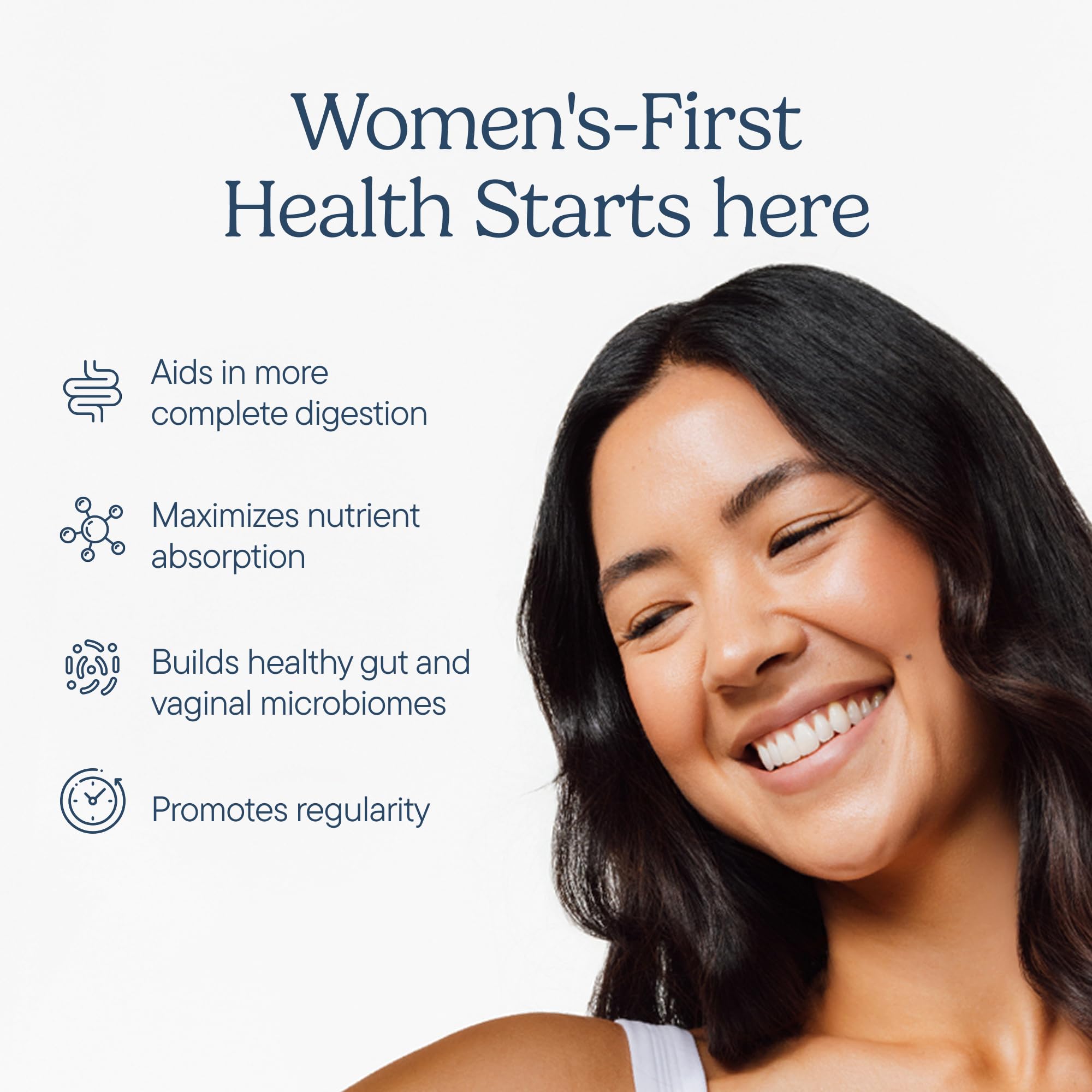 Zenwise Health 3-in-1 Womens Probiotic Supplement for Digestive, Gut Flora & Vaginal Health - Daily Probiotics & Prebiotics for Women with Digestive Enzymes Supports Bloating & Gas Relief - 60 Count Zenwise Health Au supplements