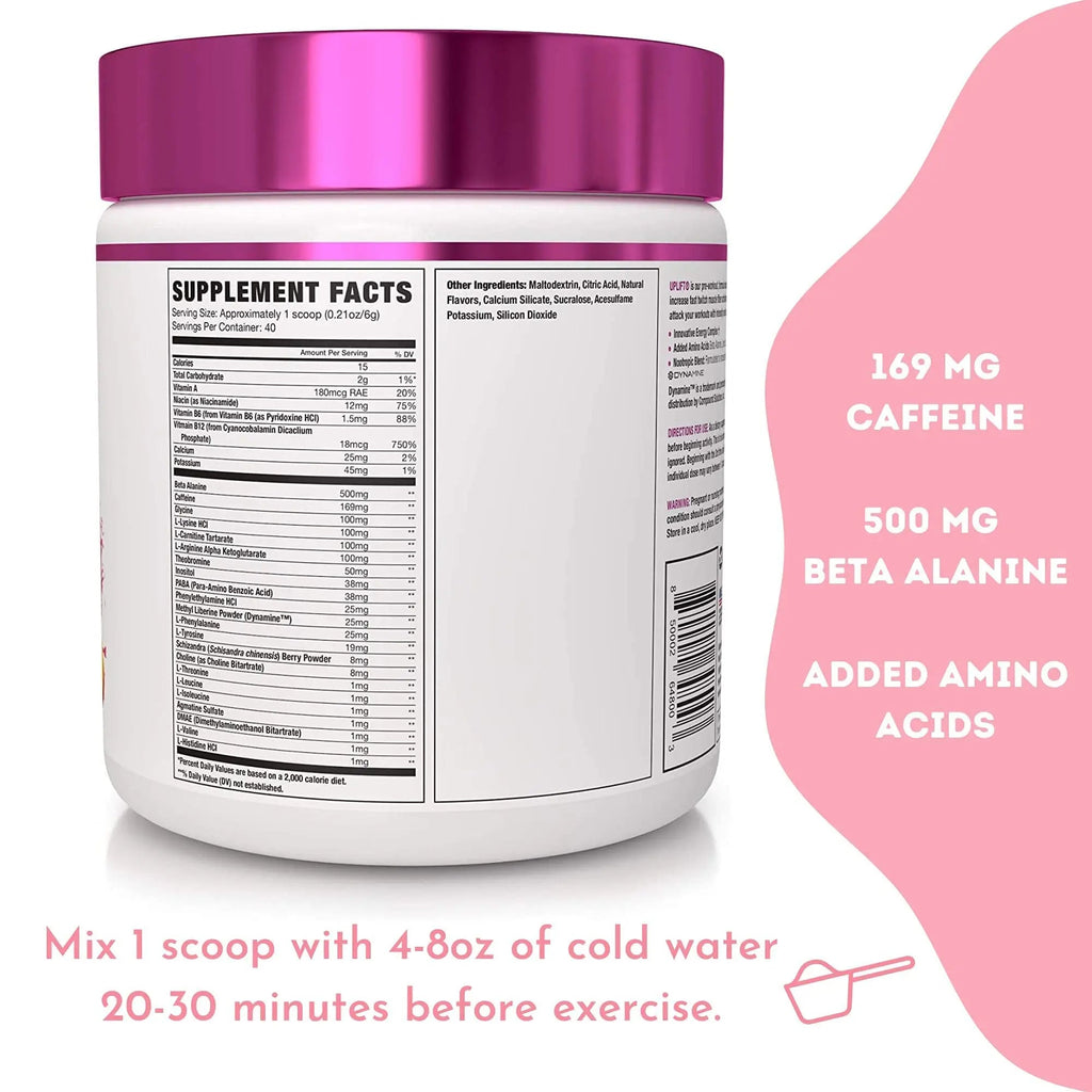 NLA for Her Pre/Post Workout Stack (Includes Her Whey Chocolate Éclair and Uplift Pre NLA for Her Au supplements